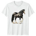 Watercolor Horse Equestrian Wildlife Gift For Him And Her Unisex