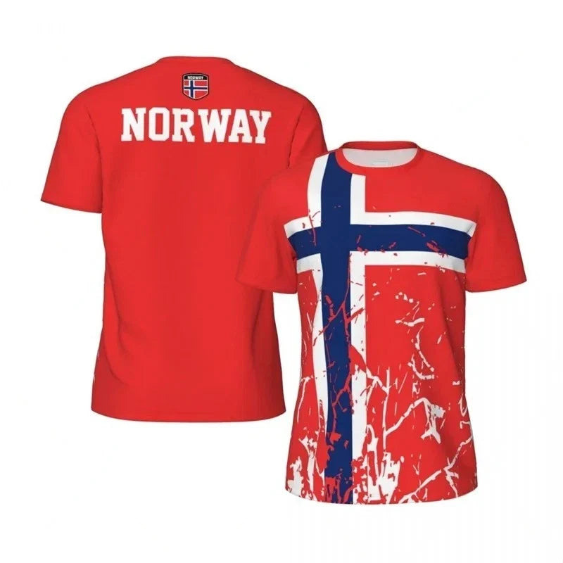 Norway Soccer Breathable Fooball Jersey World Cup 2026 Unisex Unisex