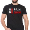 Hanger Craft NO PAIN NO GAIN Men's Gym Fitness Workout Casual Tee Top UK Unisex