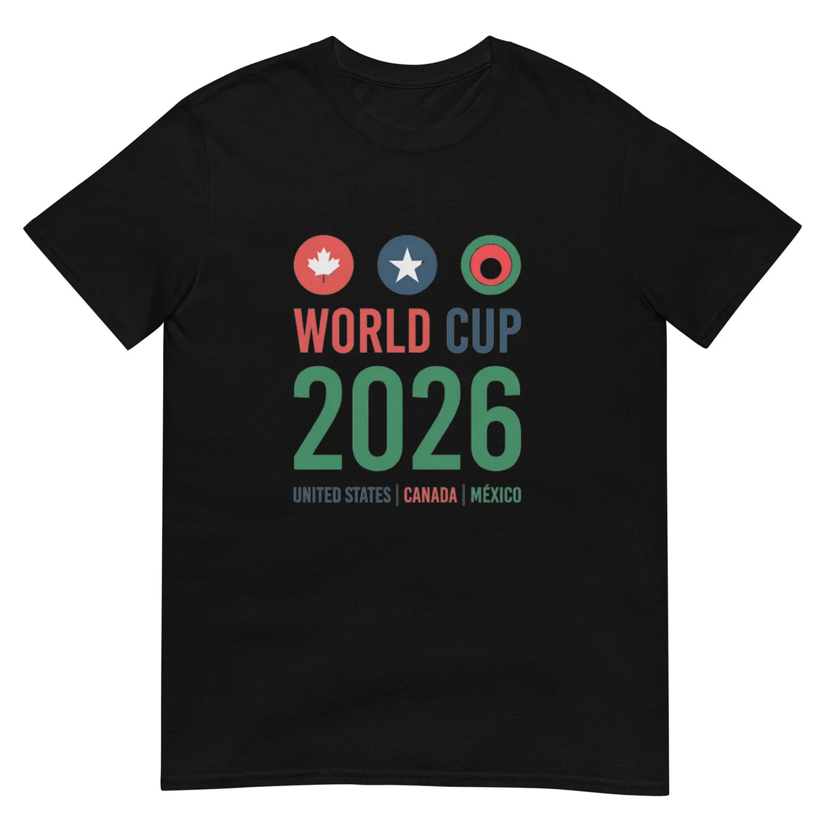 World cup Soccer 2026 Unisex World cup Tee USA Copa del mundo Mexico Can Unisex
