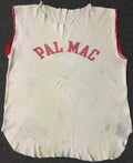 Vtg 60s Thrashed Faded Pal Mac School Jersey S USA New York PE Track Grunge 70s Unisex
