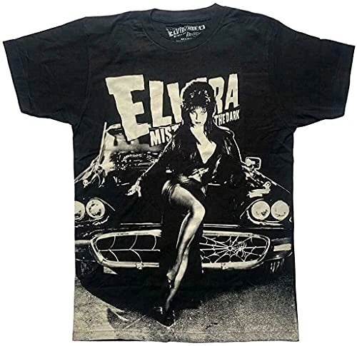 Elvira Macabre Mobile Men's Oversize Print Tee Unisex