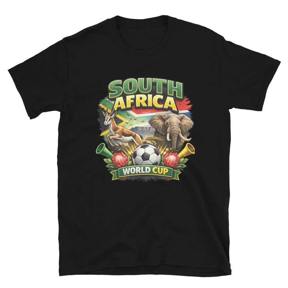 South Africa World Cup Football Fan Gold, Green & Black Unisex Unisex