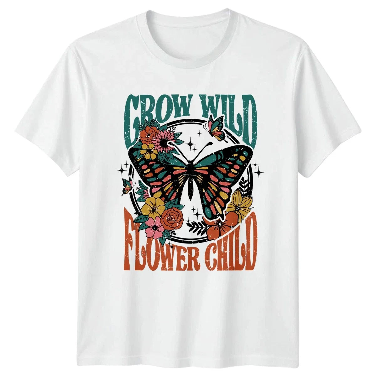 Grow Wild Flower Child Womens Botanical Birthday Gift For Her Unisex