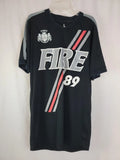 Eight & Nine Mfg Miami Shirt L Soccer Inspired Jersey 8&9 2Sided 89 Fuego Fire Unisex