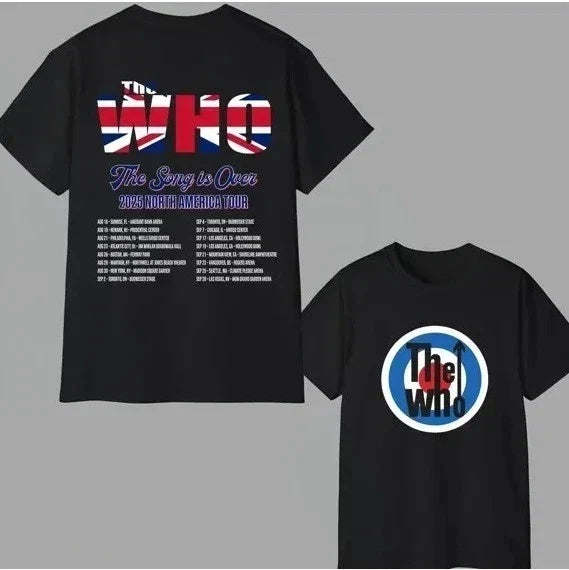The Who Concert Tour 2025 Unisex