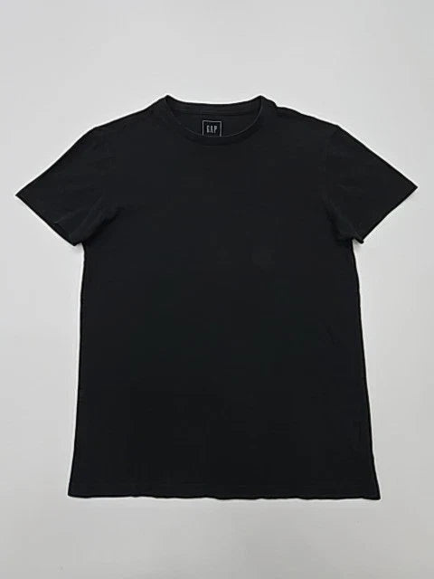 GAP Boys Black Logo Essential Crew Size XS Regular Jersey Unisex