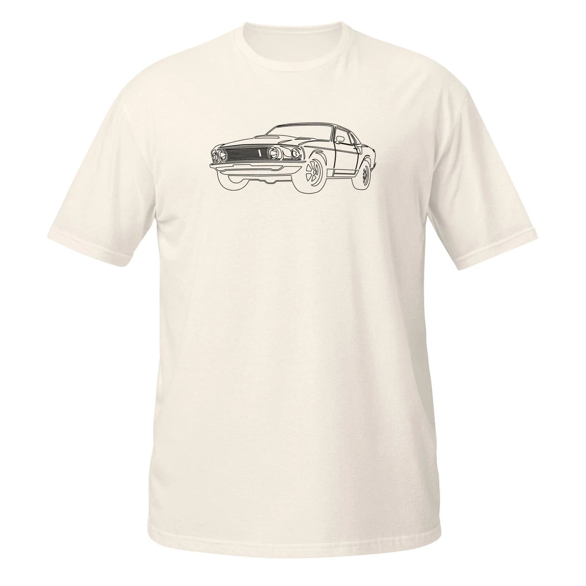Comfy For Ford Fastback 1969 Car Lovers Birthday Gift Stylish Tee Shirt Unisex