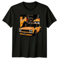 JDM Yellow Car Japanese Mens Womens Tee Graphic Unisex Top Unisex