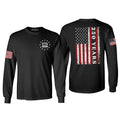 250th USA America Anniversary 1776 - 2026 Long Sleeve American Flag Shirt Unisex