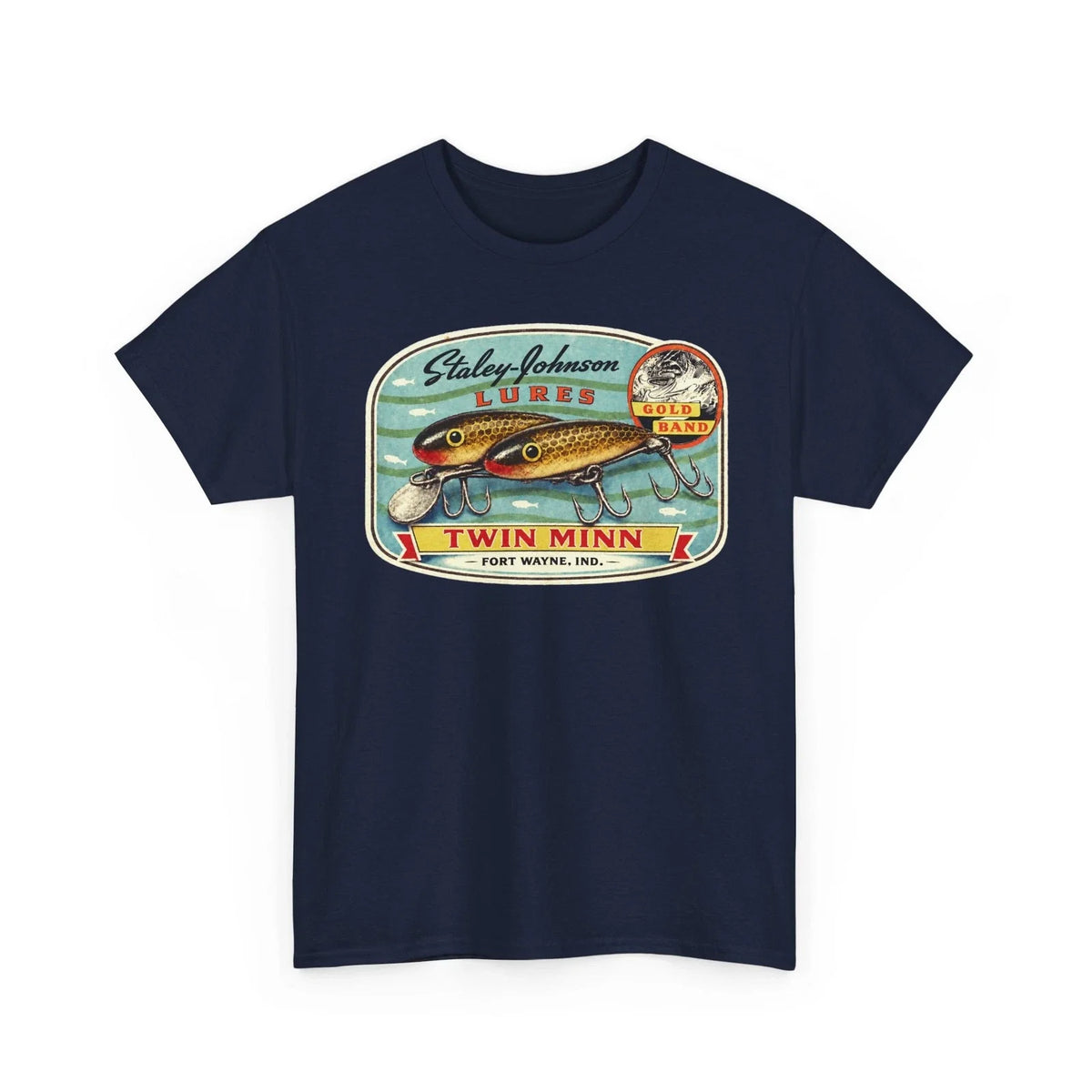 Staley-Johnson Twin Minn Gold Band Fort Wayne IN Fishing Lure Collector Unisex