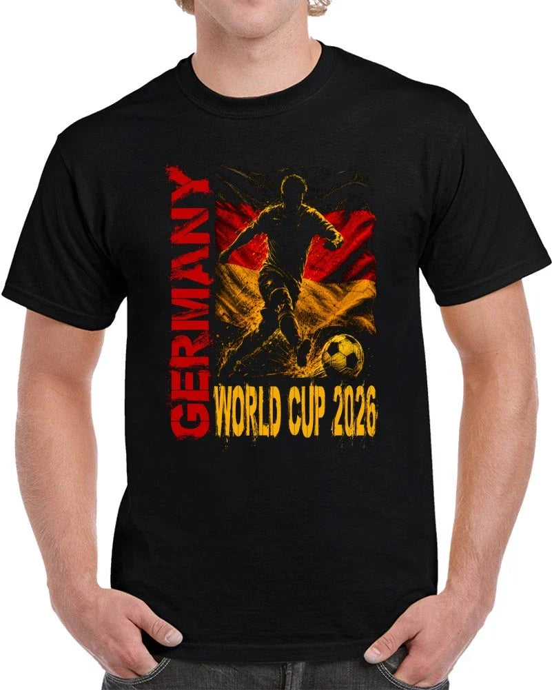 Germany World Cup 2026 Soccer gift Futbol Football T Shirt Unisex