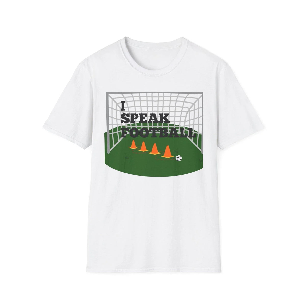 I Speak Football Shirt — Soccer Fan Language Tee | Match Day Culture Graphic Unisex