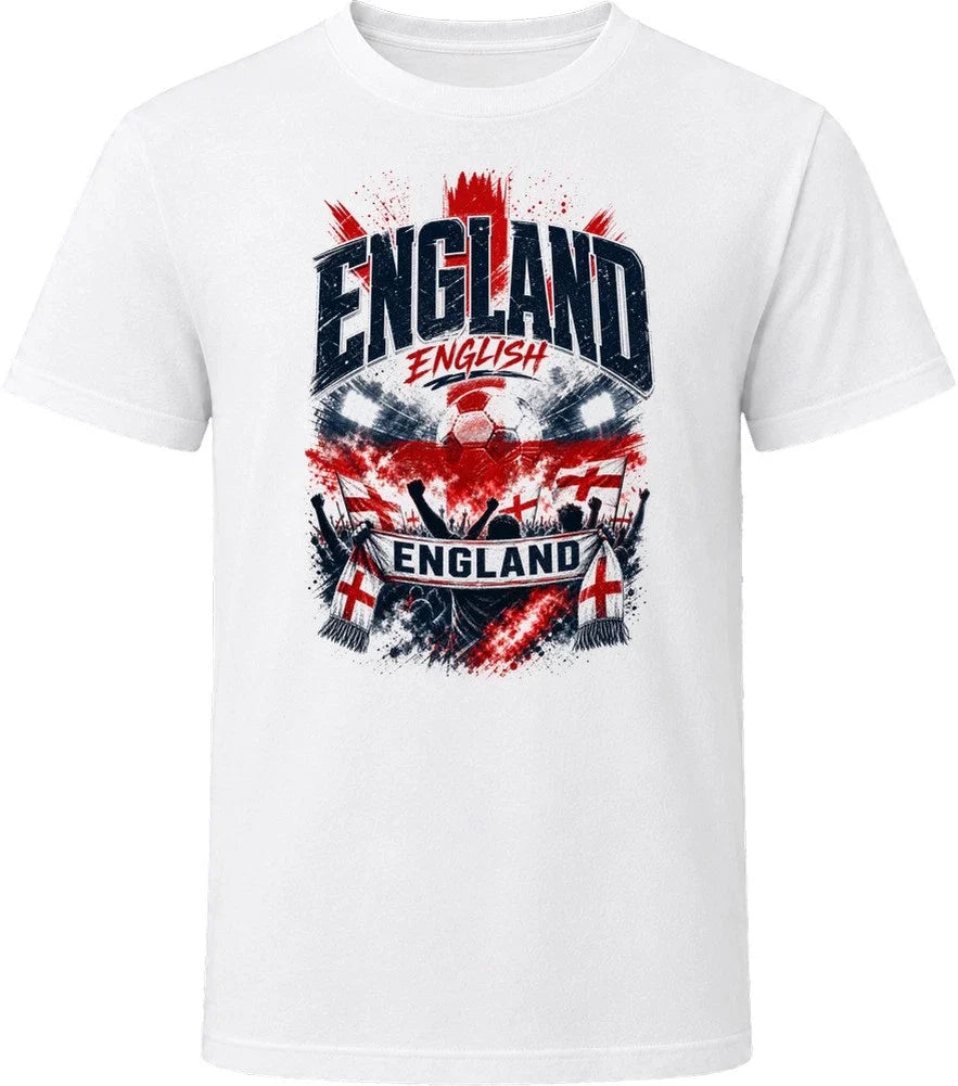England English Soccer Football National Supporters T Shirt Unisex