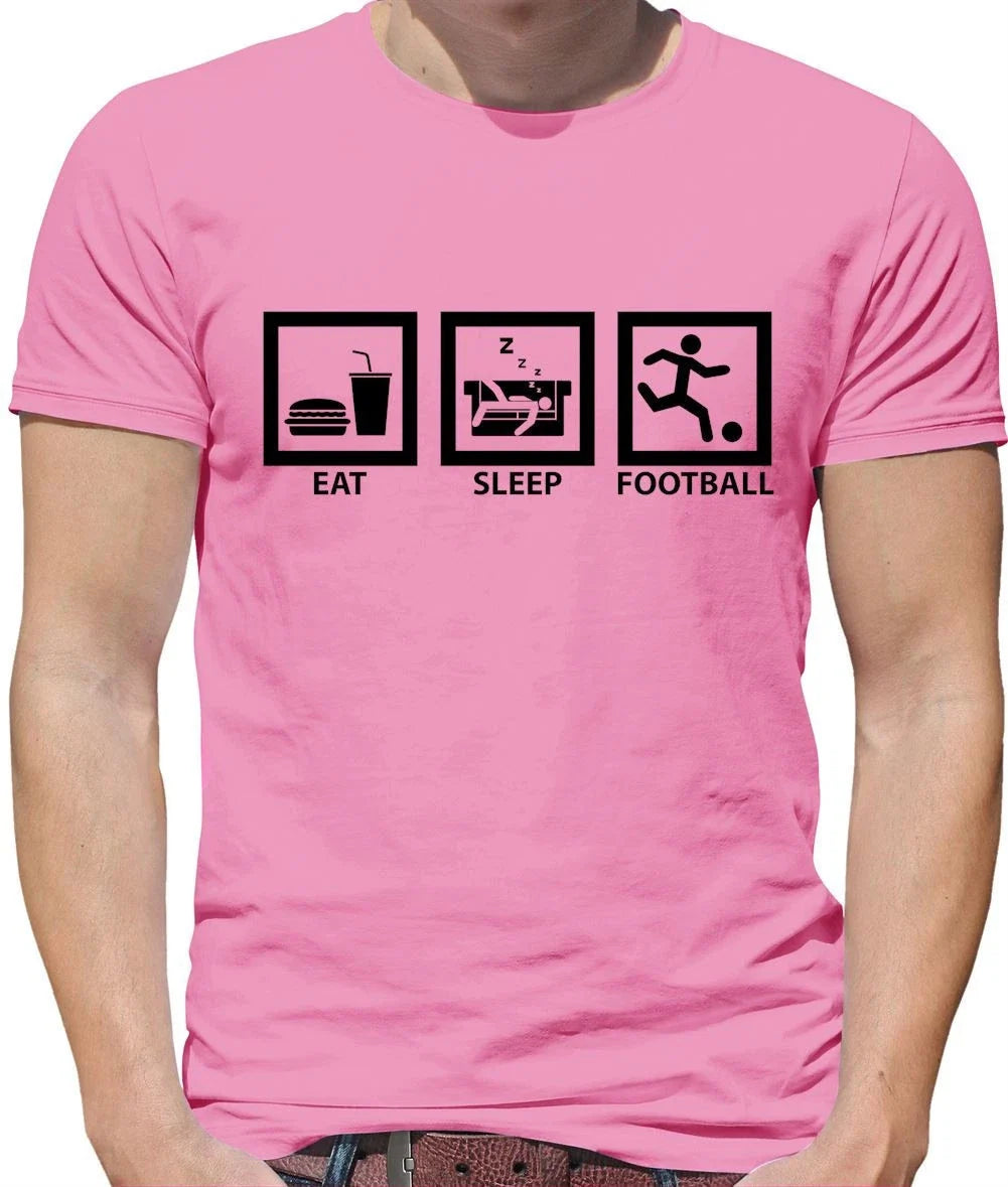 Eat Sleep Football - Mens - Player Soccer Footie Love Fan Team Unisex