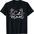 Cat Mom - I Love My Cat - Cat Mom Great T-Shirt