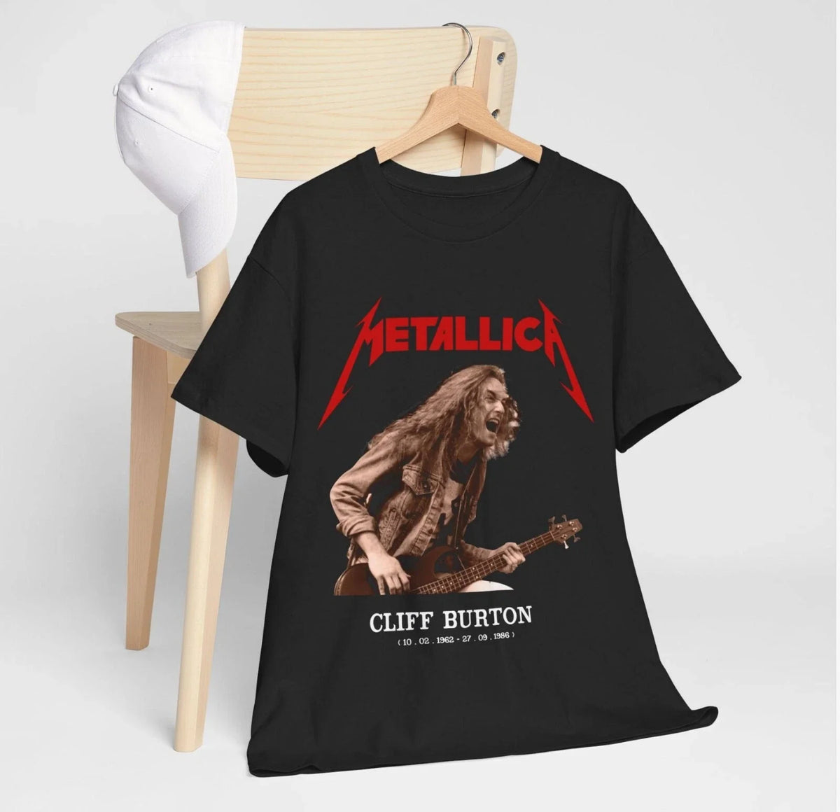 Metallica Cliff Burton Bass Guitar New Unisex