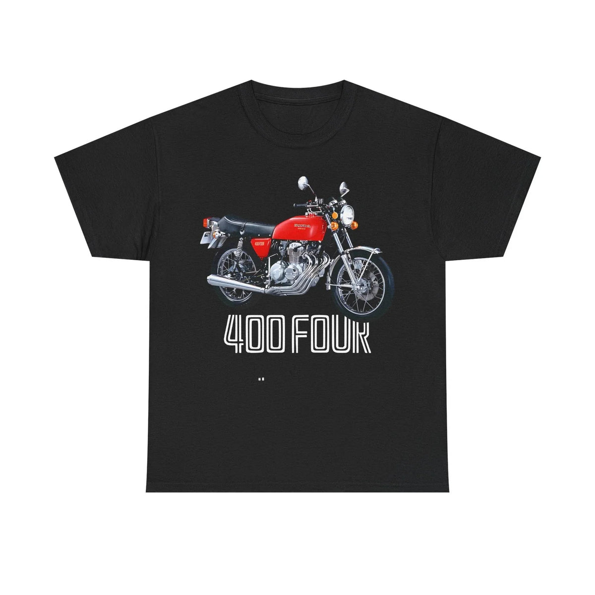 CB400 Four Classic Honda Motorcycle Heavy Cotton Tee , Sizes S-5XL Printed USA Unisex