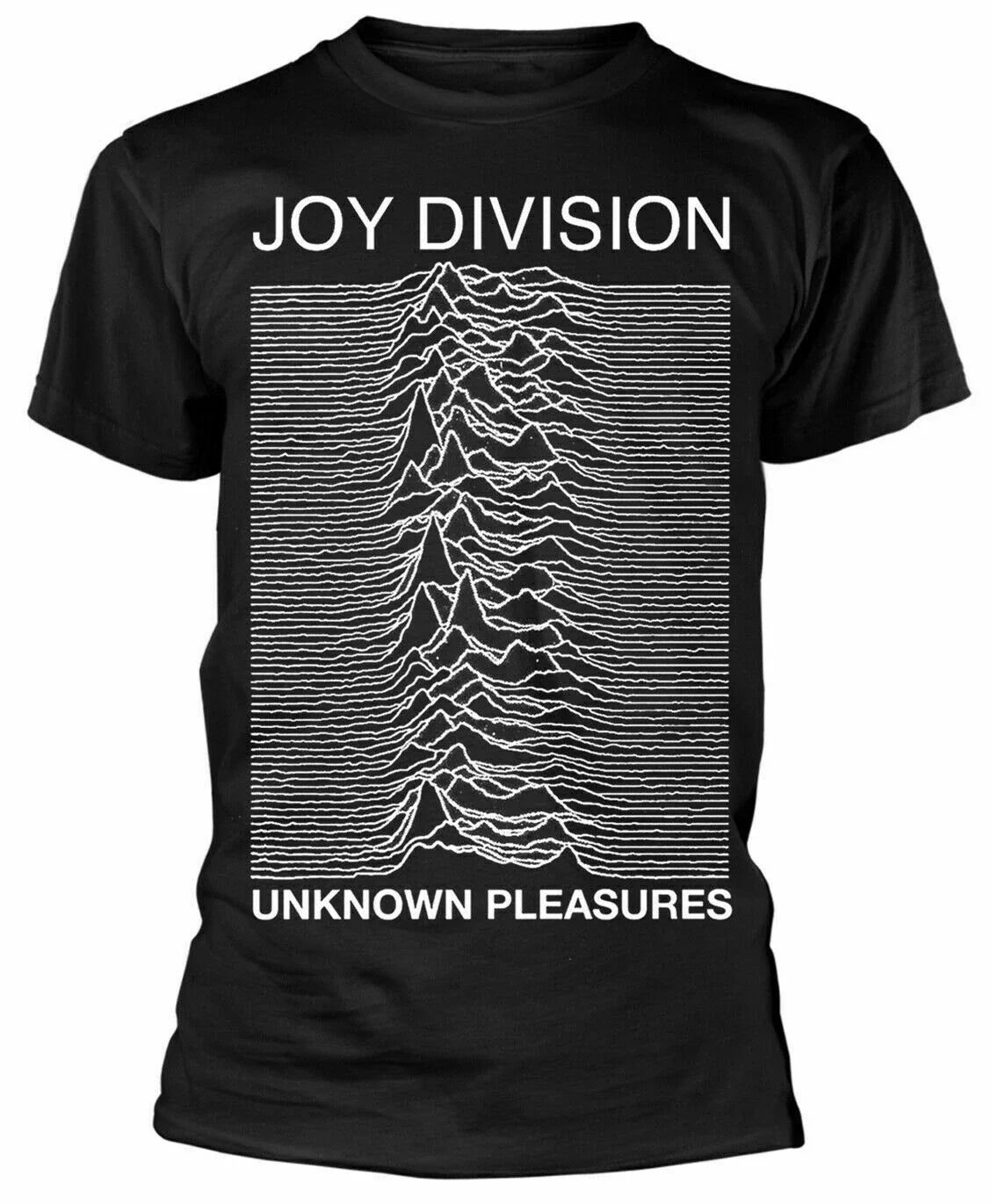 Official Joy Division Unknown Pleasures Mens Black T Shirt Joy Division Tee Unisex