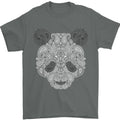 Paisley Panda Bear Mens 100% Cotton Unisex