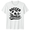 Soccer Junkie Funny Sports Fan Soccer Christmas Gift For Him And Her Unisex