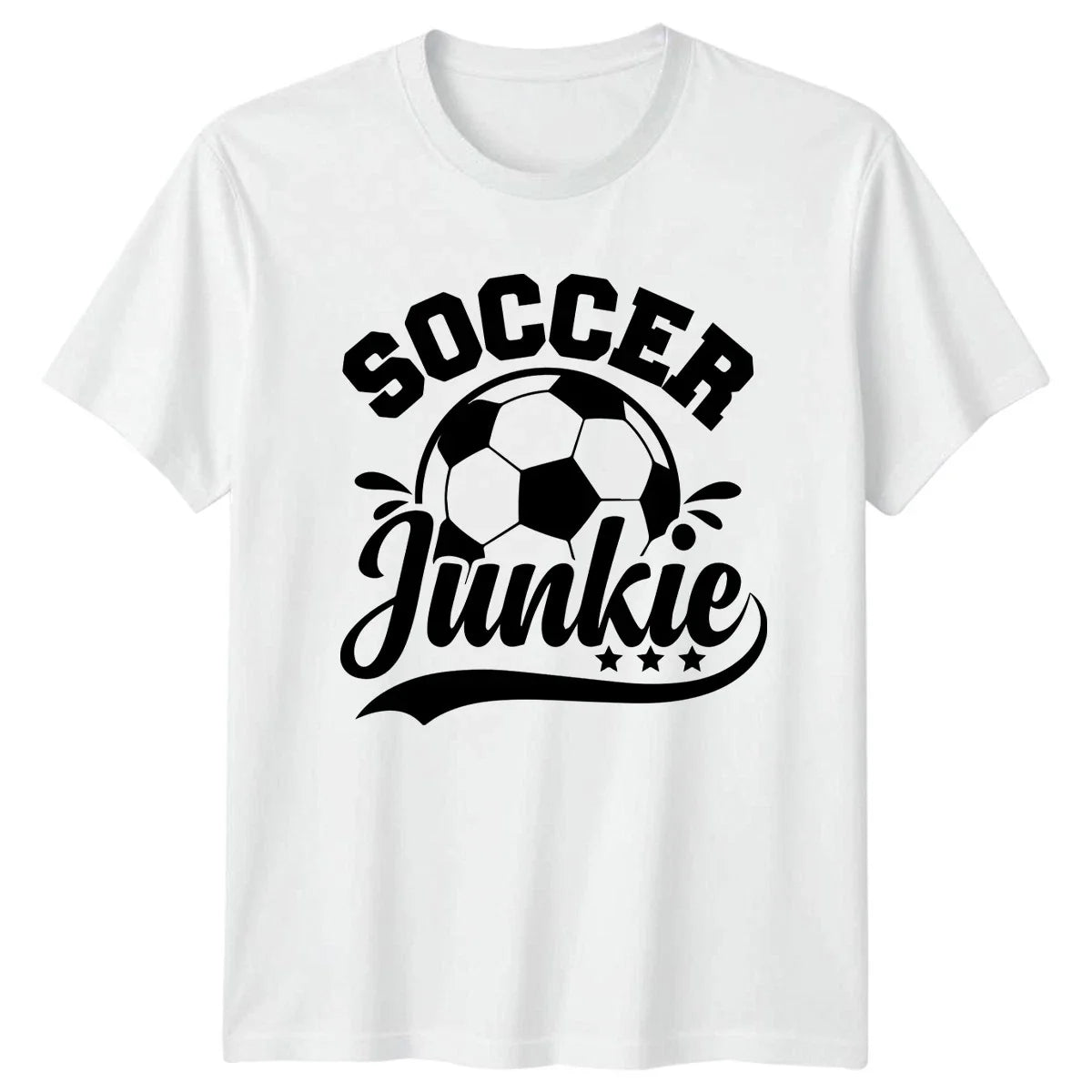 Soccer Junkie Funny Sports Fan Soccer Christmas Gift For Him And Her Unisex