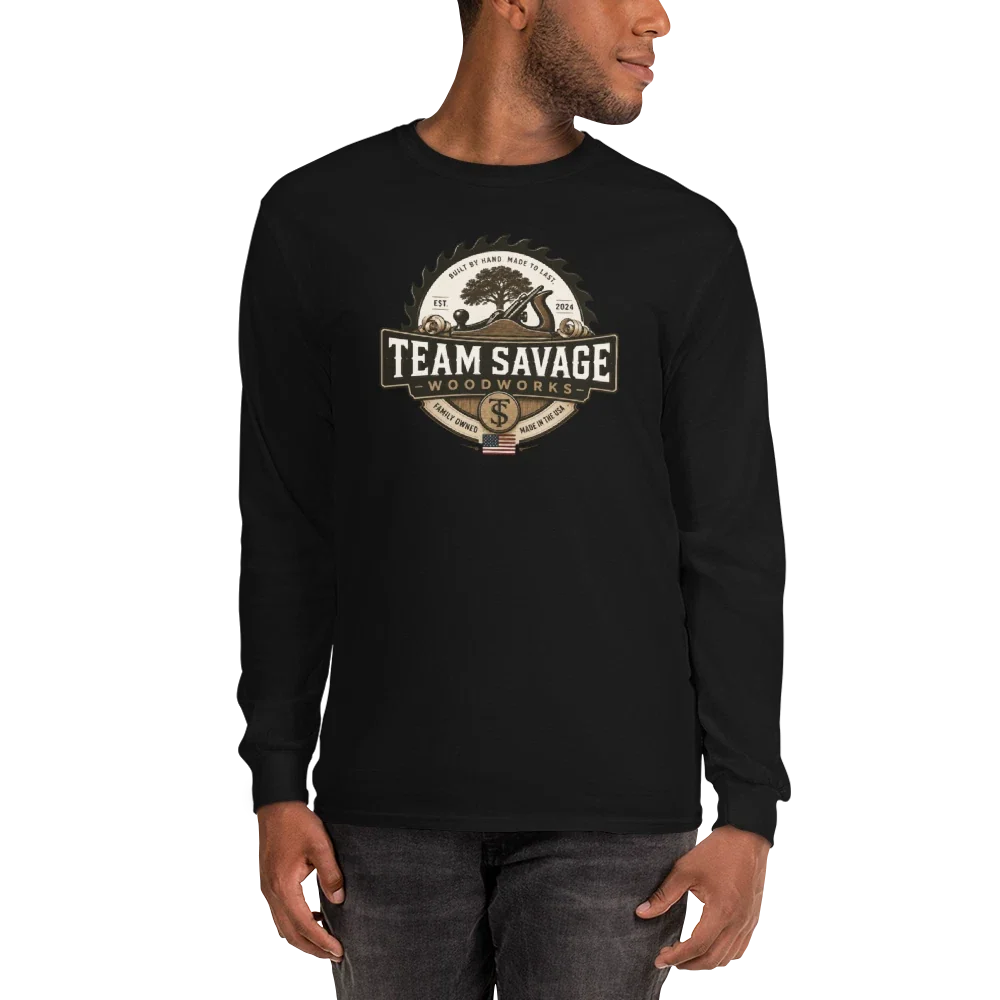 TS Woodworks Men’s Long Sleeve Shirt Unisex