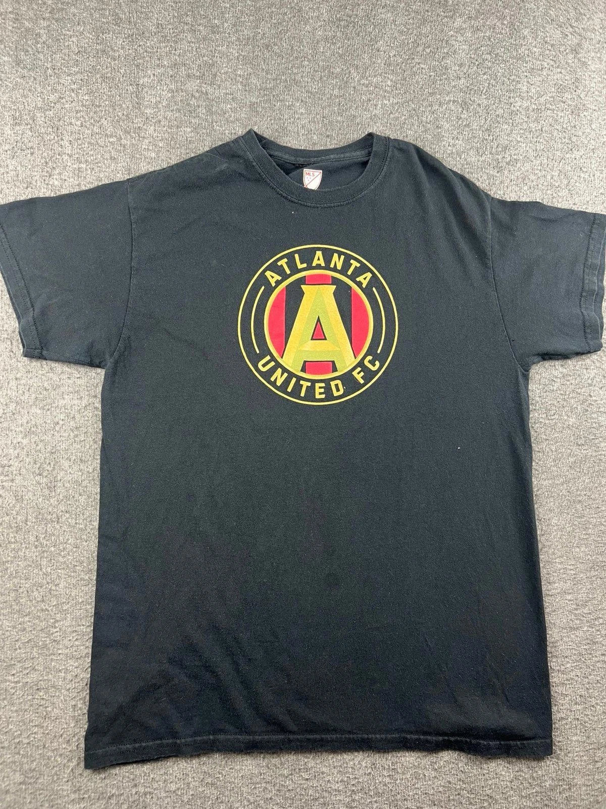 MLS Atlanta United FC Men's Size Medium Black Short Sleeve Unisex