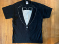SIMPLE TUXEDO SHIRT - Unisex Cotton Size M Gildan Heavy Cotton Shirt Unisex