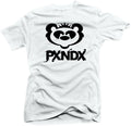PXNDX PANDA PLAYERA BLANCA / WHITE BANDA ROCK MONTERREY MEXICO UNISEX Unisex
