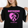 Boyzone UK Tour 2026 Graphic Unisex Retro Music Fan Casual Tee Top Unisex