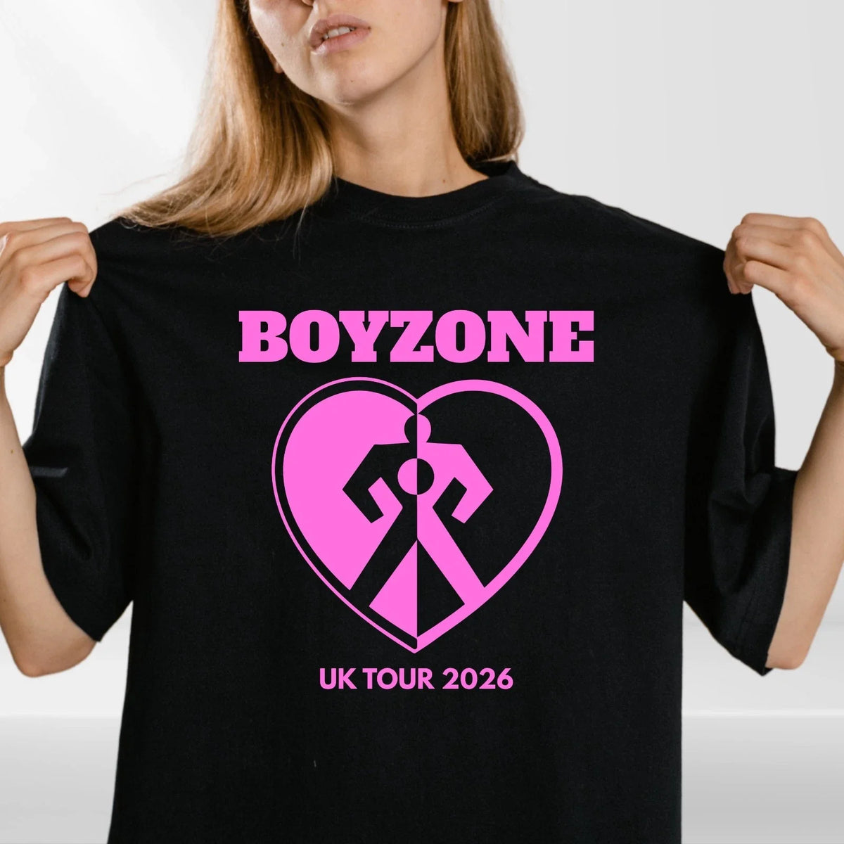 Boyzone UK Tour 2026 Graphic Unisex Retro Music Fan Casual Tee Top Unisex