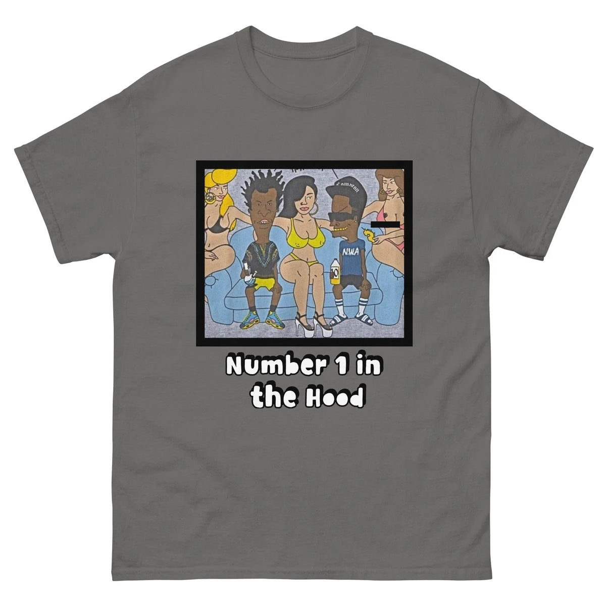 Black Beavis and Butthead Tee | Classic Unisex | Funny Beavis & Butthead Unisex