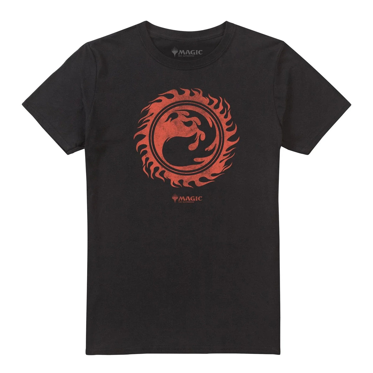 Magic The Gathering Mens Fire Mana Top Tee S-2XL Official Unisex