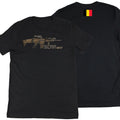 SCAR MK 17 Battle Rifle Graphic Premium Short Sleeve Tee Unisex