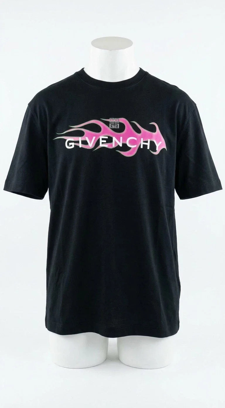 Givenchy Flames Graphic Size 4X Unisex