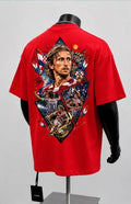 Luka Modric Croatia Soccer Graphic Football Fan Unisex Tee Unisex