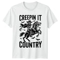 Creepin It Country Halloween Country Music Gift For Him And Her Unisex