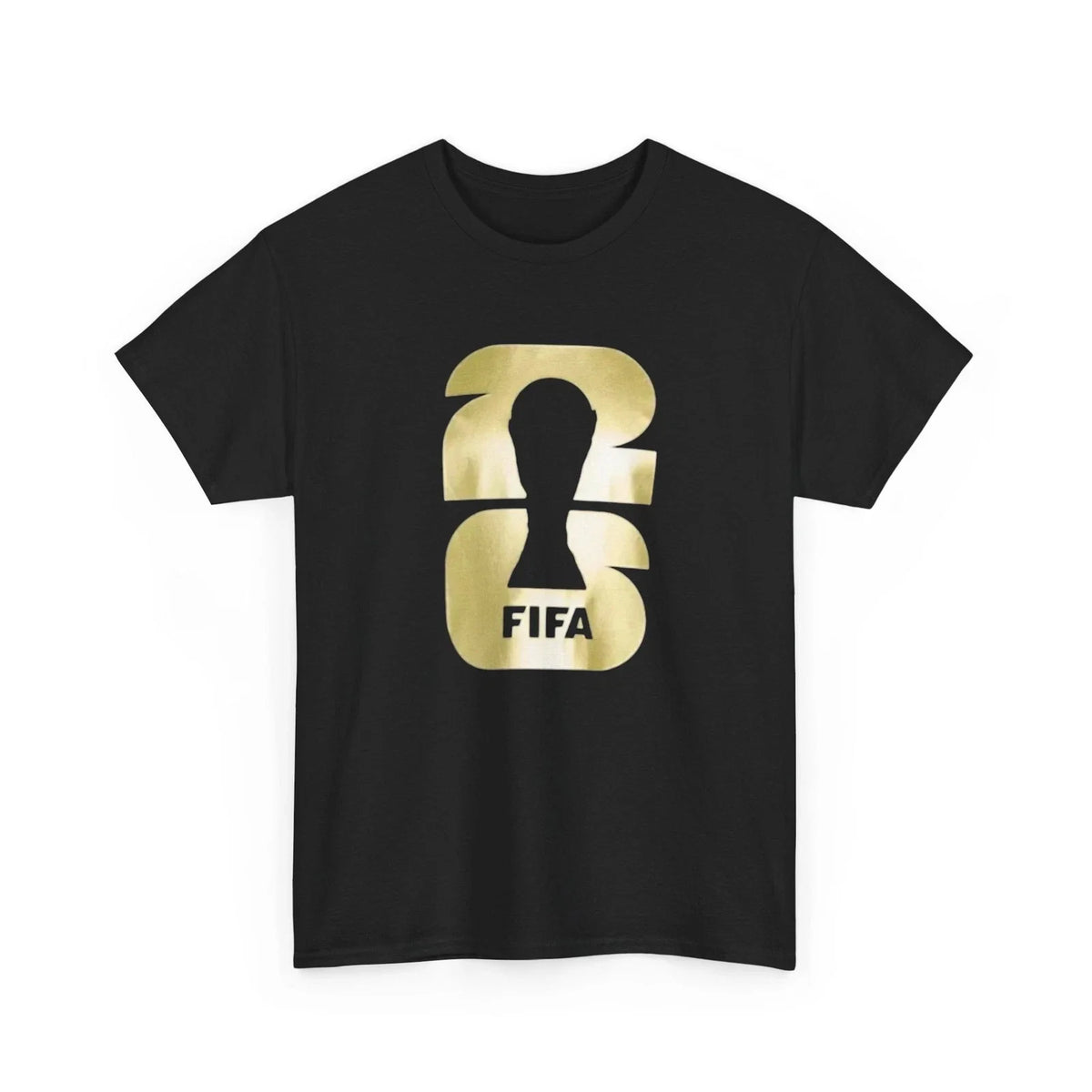 Gold FIFA 2026 World Cup Trophy Tee | Soccer Football Shirt Unisex