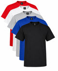 Hanes USA Beefy T TALL BLACK GREY RED BLUE or WHITE Extra Long Length Cotton Unisex