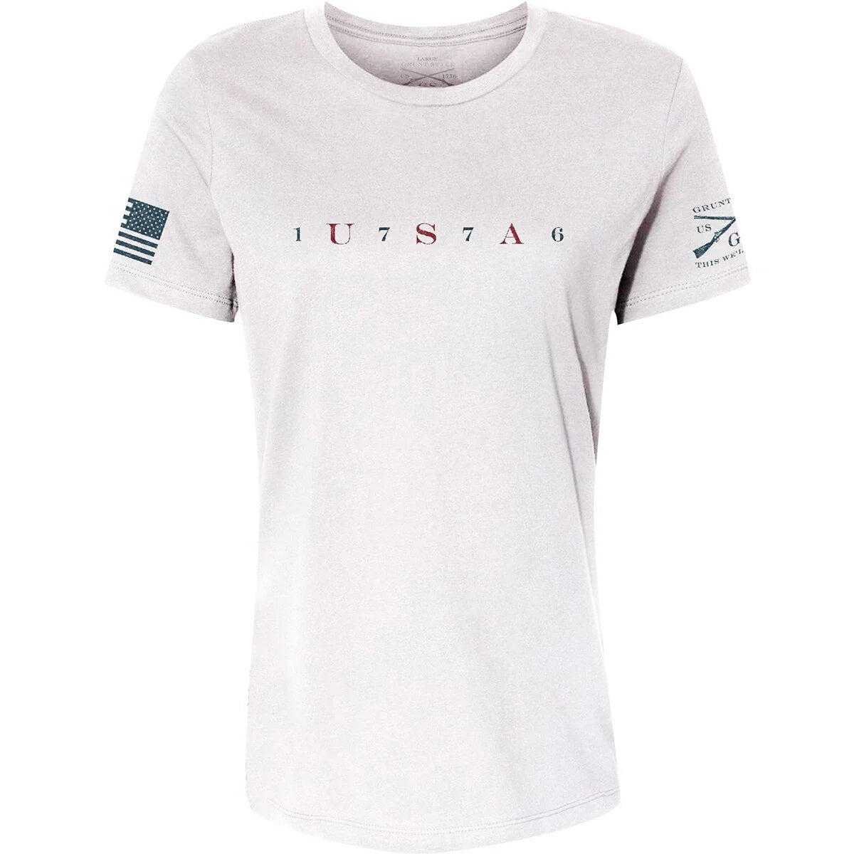 Grunt Style Women's Relaxed Fit USA 76 - White Unisex