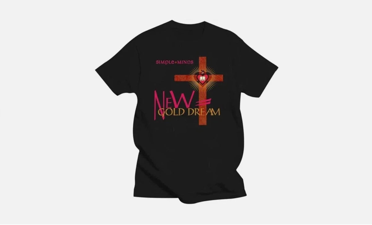 Rare! Simple Minds Gold Dream 81 Shirt Women Men S-5XL Unisex