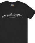 718 Porsche Boxster Silhouette Shirt : 982 Base / S / GTS (2017 - 2025) Unisex