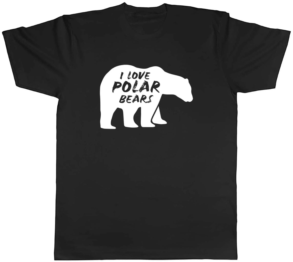 I Love Polar Bears Mens Arctic Wildlife Lover Tee Gift Unisex
