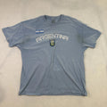 Vintage y2k Argentina Spellout Faded Short Sleeve Shirt Soccer Men XL Distressed Unisex