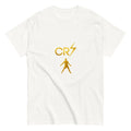 Cristiano Ronaldo Gold 7 Football GOAT Soccer Fan Graphic Tee Unisex