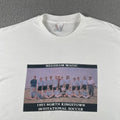 Vtg Hanes XL White T Shirt 1993 North Kingstown Soccer Invitational Made In USA Unisex