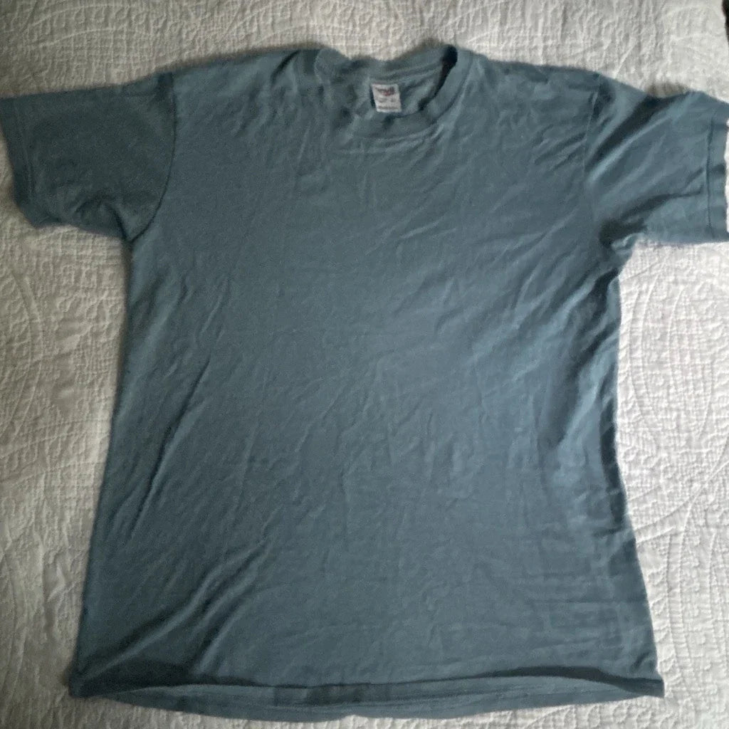 Blue Basic Cotton Unisex