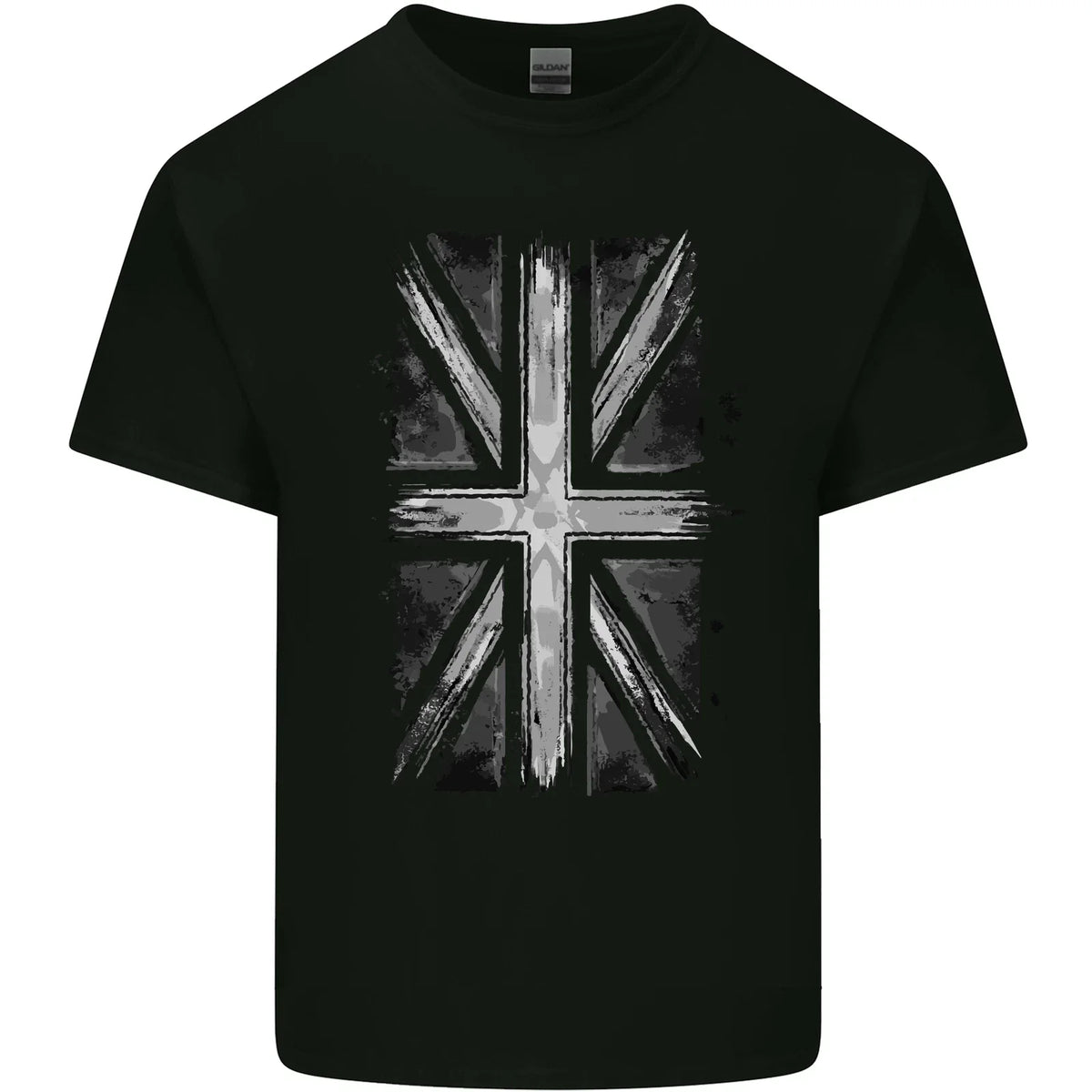 Union Jack Flag GB British UK Great Britain Mens Cotton Tee Top Unisex