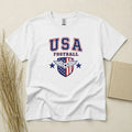 USA 2026 Football Fan T Shirt Soccer Supporters Gildan Cotton Family Top Unisex